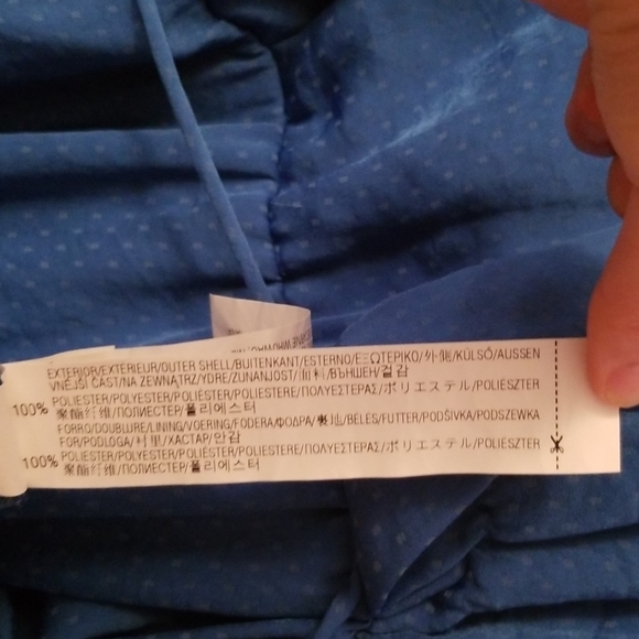 Zara Basic blue dress xs - Picture 7 of 10